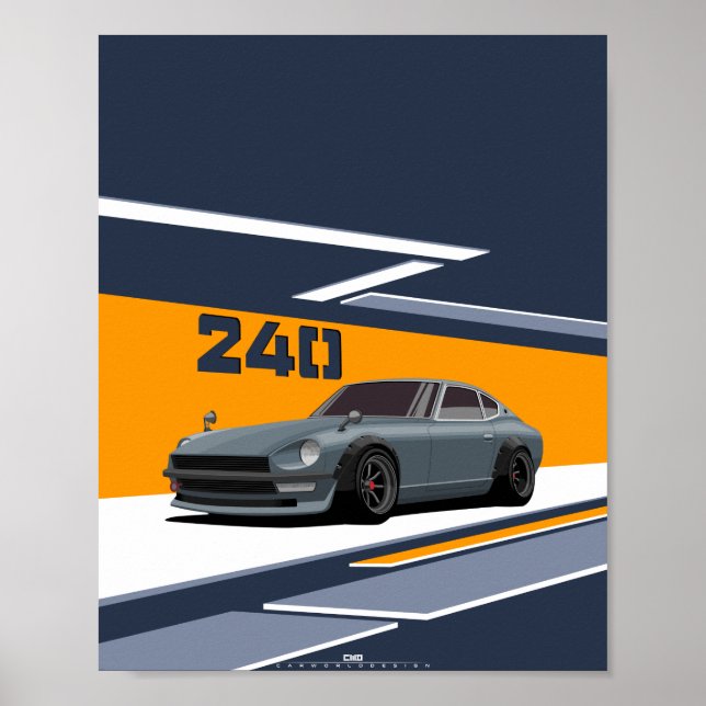 PÓSTER 240 Z (Frente)