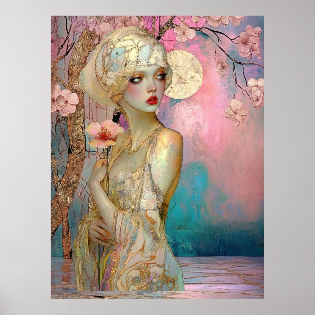Póster *~* 24 FD2 Fantasy Nouveau Ethereal Dreamlike (Frente)