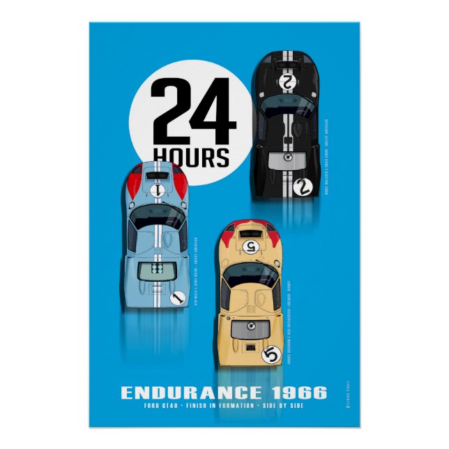 Póster 24 Hours 1966 (Anverso)