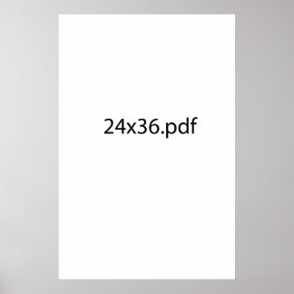 Póster 24x36 estándar