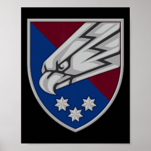 Póster 25ª Brigada Aerotransportada (Ucrania) Militar ucr