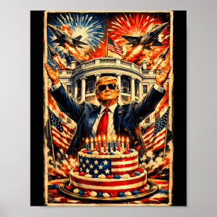 Póster 250º Aniversario Estados Unidos América 4 de julio
