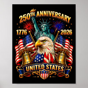 Póster 250 aniversario de la independencia de EE. UU. 177