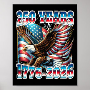 Póster 250 Aniversario Estados Unidos