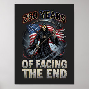 Póster 250 Años Enfrentando la Parca