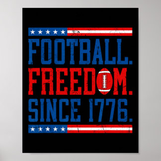 Póster 250 cumpleaños EE. UU. 250 años Footll _1