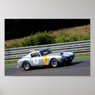 Póster 250 GT Berlinetta Le Mans Classic 2018