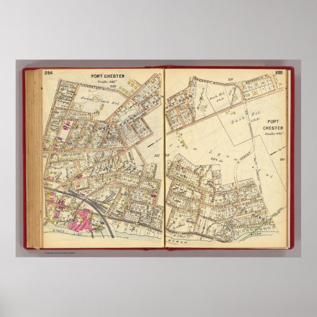 Póster 254255 Port Chester (Frente)