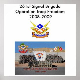 Póster 261st Signal Brigade