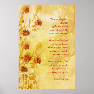 Póster 26:2 de Isaías - 4