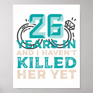 Póster 26 años después y no he matado a su Boda A
