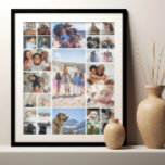Póster 27 Collage de fotos personalizado<br><div class="desc">Crea un Collage de fotos poster Personalizado de Ricaso - agrega 27 fotos individuales para hacer un collage de 27 fotos - Desata tu creatividad y personalizar con veintisiete de tus fotos favoritas. Este versátil poster de collage te permite mostrar tus imágenes favoritas y dar vida a tus recuerdos favoritos....</div>