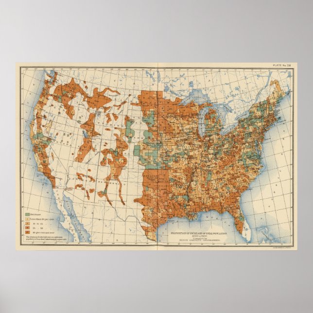 Póster 28 Aumento de 1890 a 1900 (Frente)