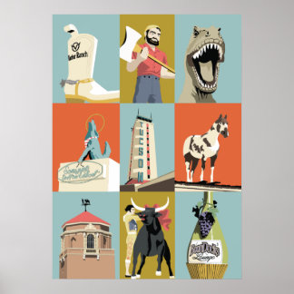 Póster 28"x20" Rarezas de Tucson