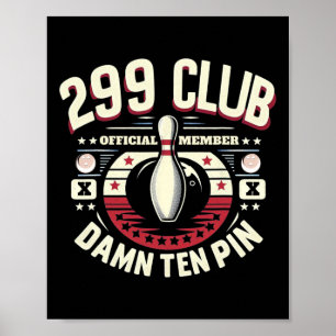 Póster 299 Miembro Oficial del Club Humor Adulto Gracioso