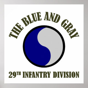 Póster 29.ª División de Infantería