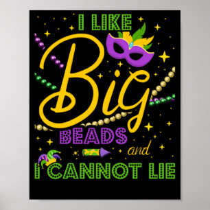 Póster 29.Carnaval del Mardi Gras para un fanático del Ma