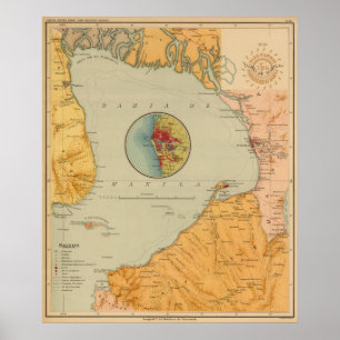 Póster 29 en la bahía de Manila