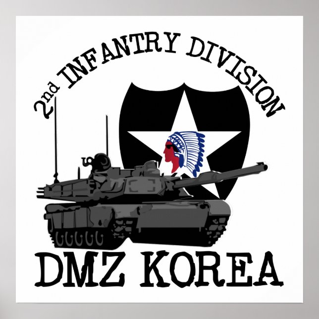 Póster 2.ª ID DMZ Korea Vet (Frente)