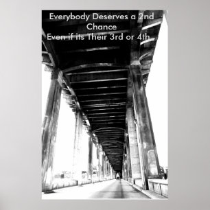 Póster 2.ª oportunidad Poster motivacional