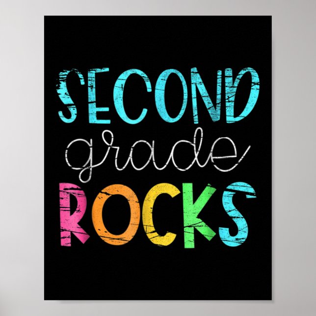 Póster 2.º equipo docente - Segundo grado de rocas (Frente)