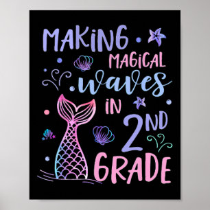 Póster 2.º Grado Para Chicas Cutan Sirena De Vuelta A La 