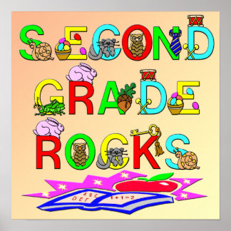 Póster 2.º Poster de rocas de grado