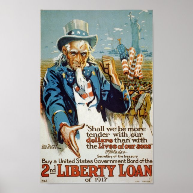 Póster 2.º préstamo de libertad (Frente)