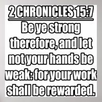 2 Crónicas 15:7 Verso de la Biblia KJV