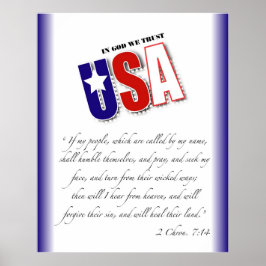 Póster 2 Crónicas 7:14 poster