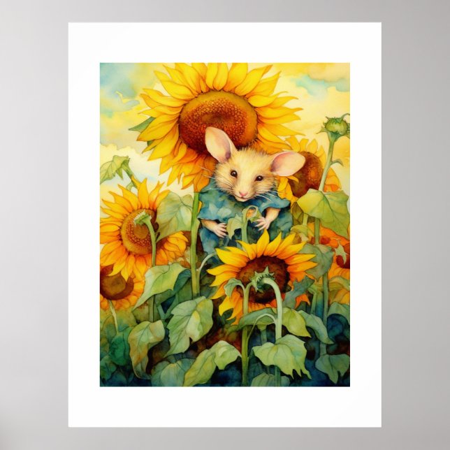 Póster 2 de 17 Sunflower Garden Miceville (Frente)