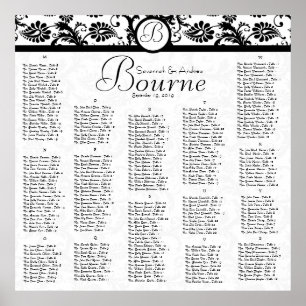 Póster #2 de 2 asientos de recepción de Damasco Blanco ne