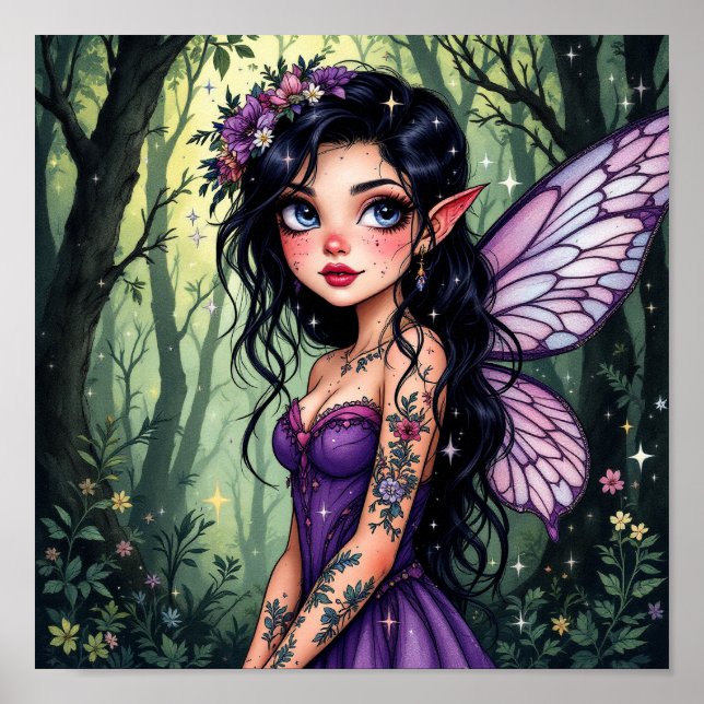 Póster #2 El elfo es la verdadera belleza (Frente)
