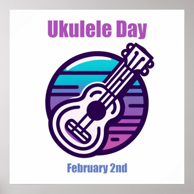 Póster 2 feb. - Día de Ukulele (Frente)