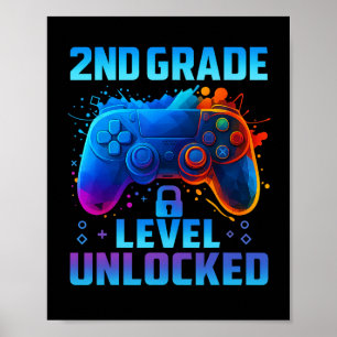 Póster 2 Grado de Gamer Nivel Ck Hasta Primer Día De La E