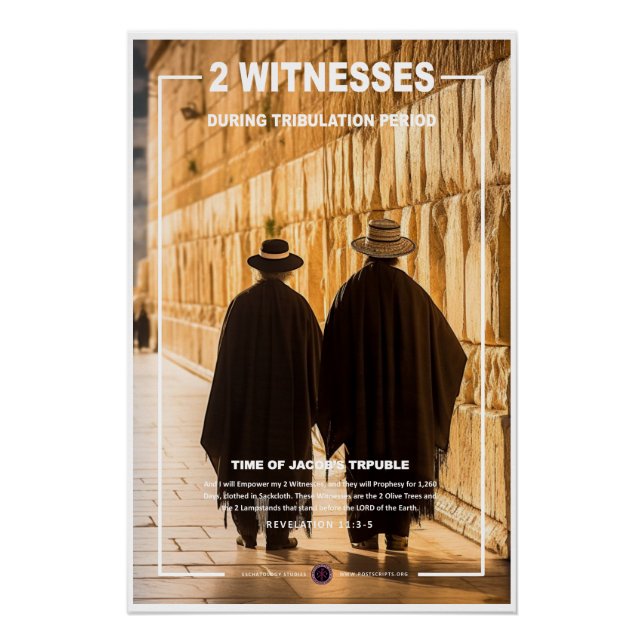 Póster 2 Testigos (Anverso)