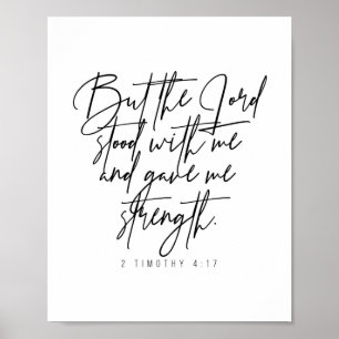 Póster 2 Timothy 4:17