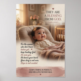 Póster #2 Una Bendición Sincera de Dios