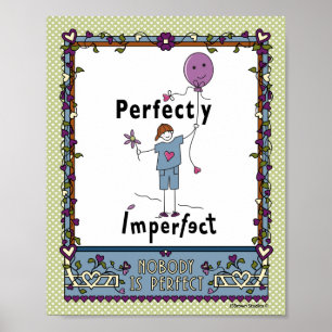 Póster 2A_Print 8"x10" Perfectamente imperfecto