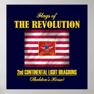 Póster 2do Dragoons continentales de la luz