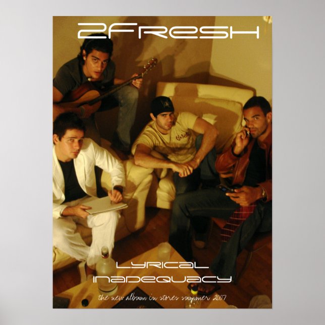 Póster 2Fresh Lyrical Inadequacy (Frente)