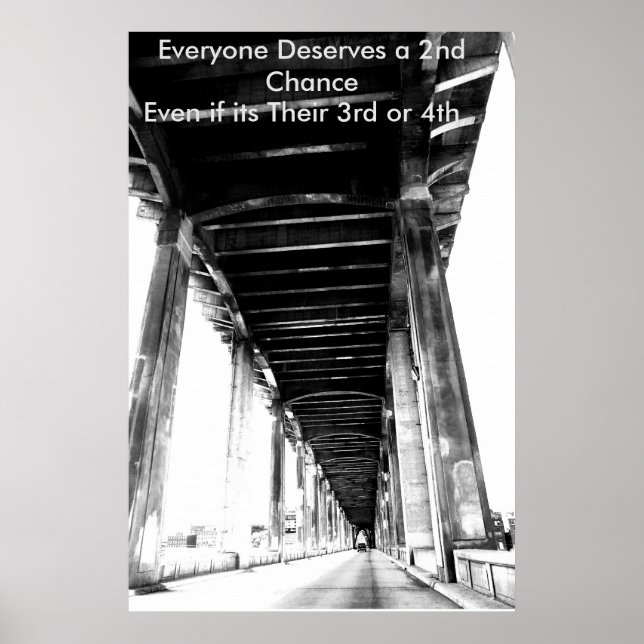 Póster 2nd Chances Motivational Poster (Frente)