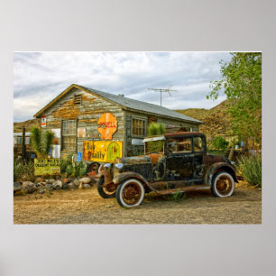 Póster 300 millas de desierto por delante