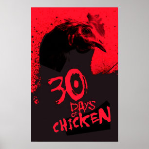Póster 30 DAYS Of CHICKEN