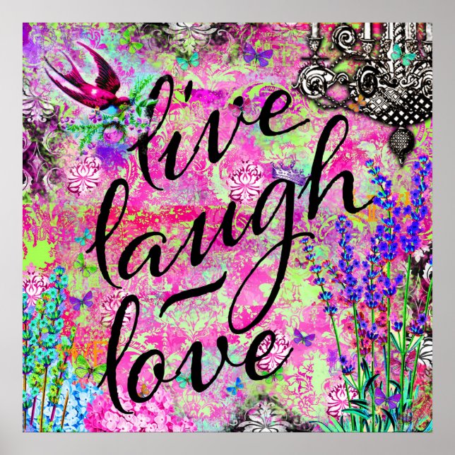 Póster 311 Live Laugh Love Wall Colgando (Frente)