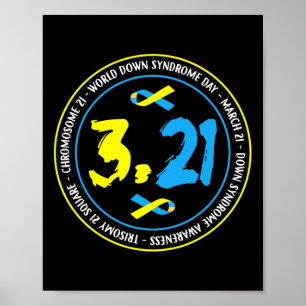 Póster 321 Conciencia Mundial del Síndrome de Down Para H