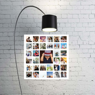 Póster 33 Photo Template Personalized Custom Made Collage