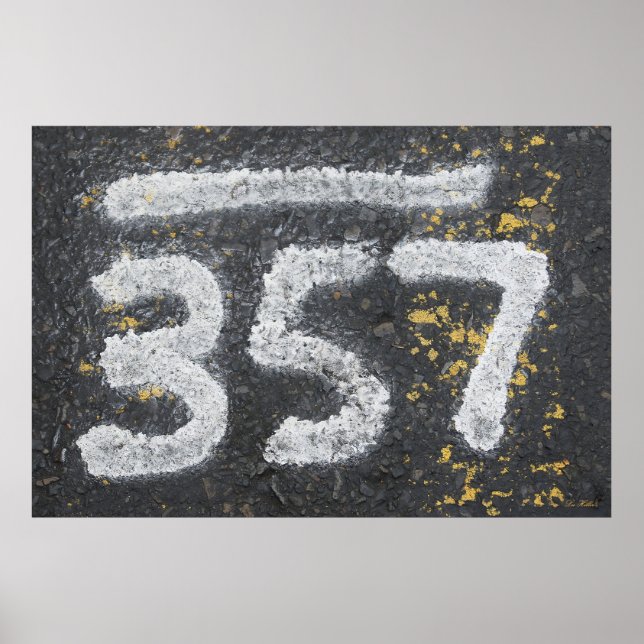 Póster 357 Número de Mason y Número de Ángel (Frente)