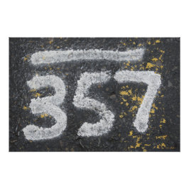 Póster 357 Número de Mason y Número de Ángel