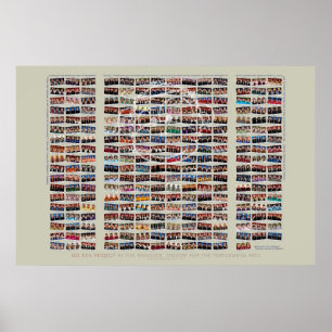 Póster 36x24 Proyecto sin problemas en el Poster del Teat